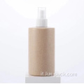 Colore personalizzato Paglie di grano vuoto in plastica biodegradabile shampoo bottiglia bottiglia